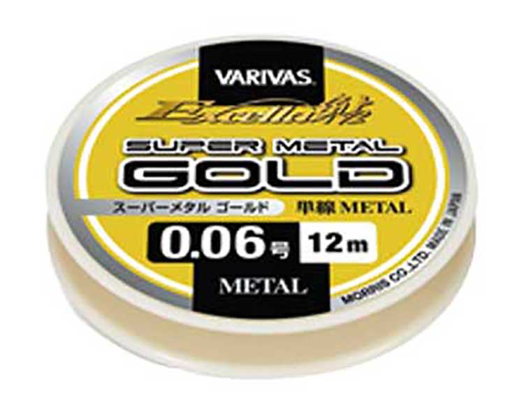 VARIVAS エクセラ鮎 スーパーメタル 0.05号 12m 3個セット エクセラ鮎 スーパーメタル ゴールド(銀行振込支払い特別価格！）0.04