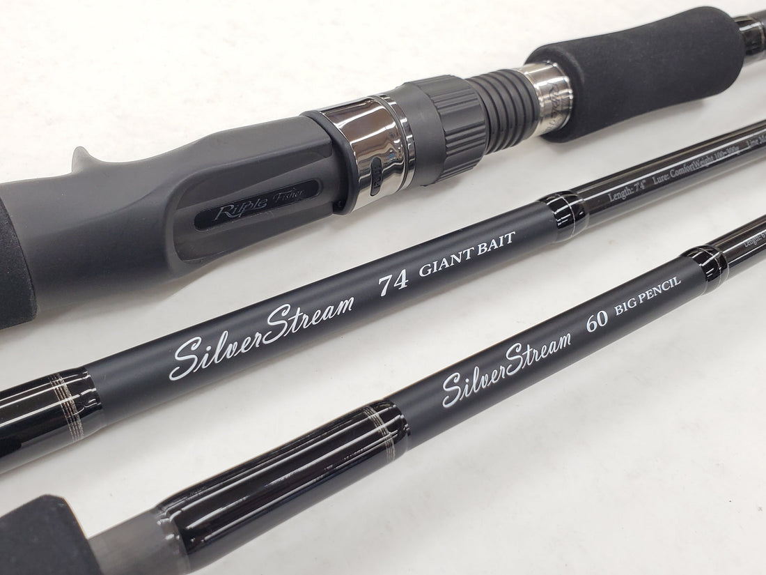 ビッグベイトを快適に！リップルフィッシャー【シルバーストリーム 60 BIGPENCIL & 74 GIANT BAIT】