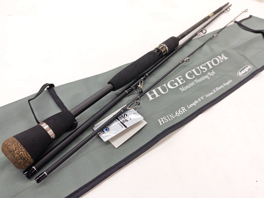 3ピースのストロングパックロッド！デプス【ヒュージカスタムHS1N-66R】