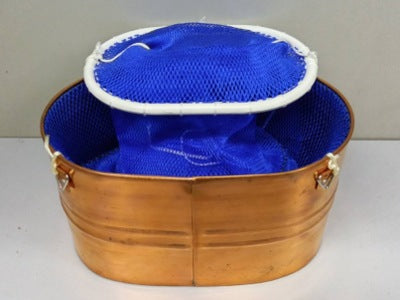 銅製缶ビク小判型
