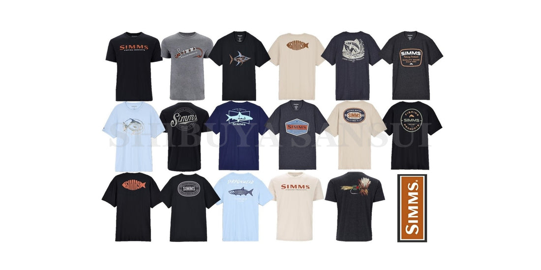 SIMMS T-Shirt ニューデザイン入荷！