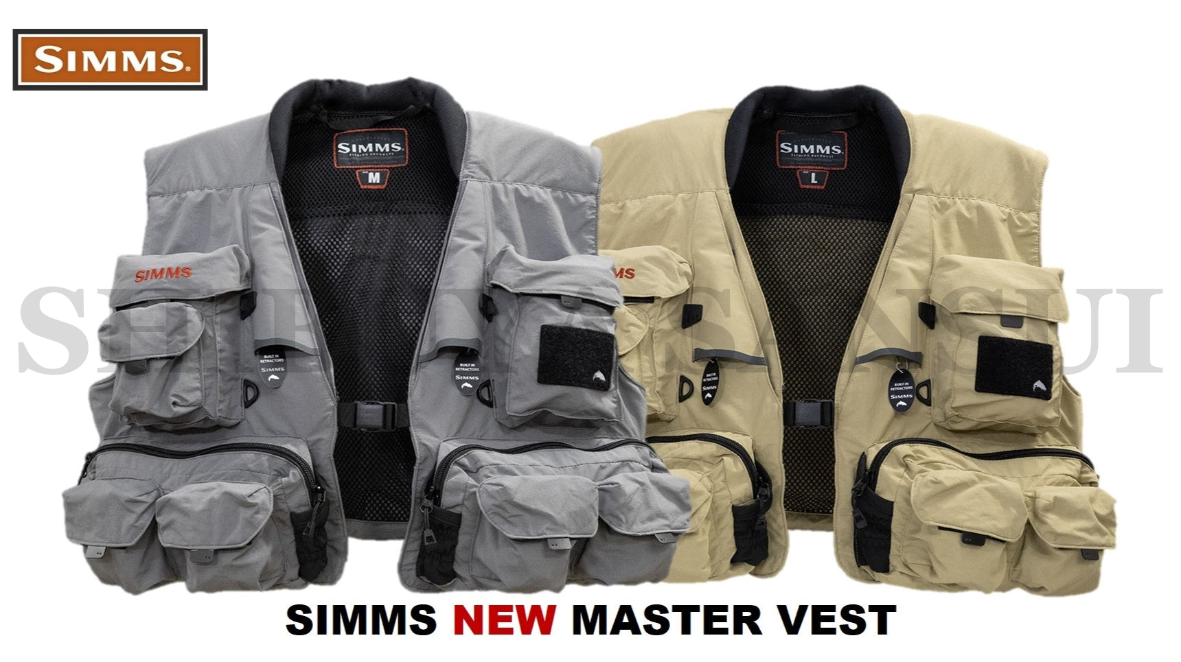 SIMMS 【MASTER VEST】 再登場！ – サンスイ - 釣具のプロショップ SANSUI