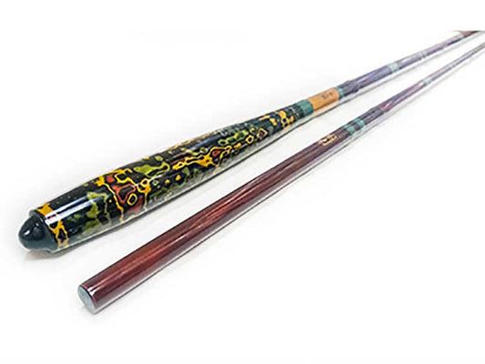 拳 天勢 12.1尺 4継 総塗り笛巻