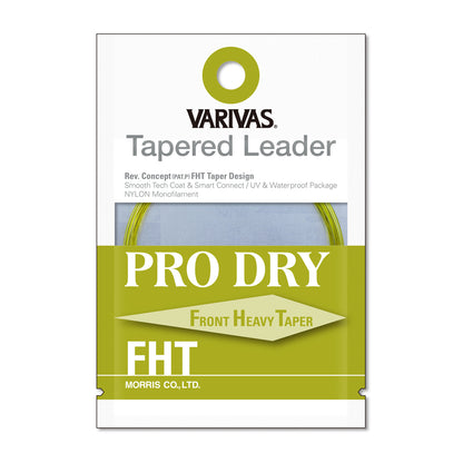 テーパードリーダー プロドライ FHT［ナイロン］14ft 3X